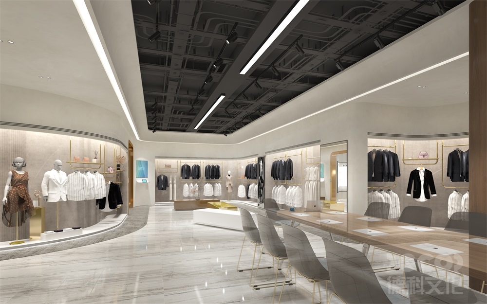 在服飾展館展廳設(shè)計中利用空間來展示服裝的不同風格和主題？